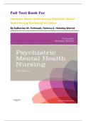 Full Test Bank For Psychiatric Mental Health Nursing &lpar;Psychiatric Mental Health Nursing &lpar;Fortinash&rpar;&rpar; 5th Edition By Katherine M&period; Fortinash&comma; Patricia A&period; Holoday Worret 