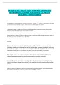 CHAMBERLAIN NR 226 EXAM 1- QUESTIONS WITH MOST RECENT UPDATED CORRECT SOLUTIONS ALREADY GRADED A &plus;&vert; PASSED