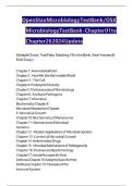 OPENSTAX MICROBIOLOGY TEST BANK OpenStax Microbiology THIS TEST BANK COVERS ALL CHAPTERS 1-26 OF THE BOOK