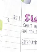 Swot analysis 