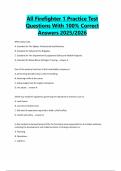 Package Deal For Firefighter I&II Practice Questions and Answers 2025