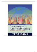 Test Bank for Community and Public Health Nursing&colon; Promoting the Public's Health 10th Edition Rector