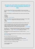 CRA 2026 FALL EXAM PRACTICE QUESTIONS WITH ALL CORRECT & 100&percnt; VERIFIED ANSWERS&vert;UPDATED TO PASS