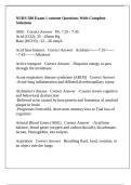 NURS 500 Exam 1 content Questions With Complete Solutions