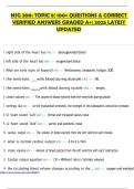 NSG 300&colon; TOPIC 8&vert; 100&plus; QUESTIONS & CORRECT VERIFIED ANSWERS GRADED A&plus;&vert; 2025 LATEST UPDATED
