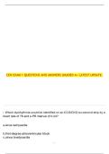 CEN EXAM 1 QUESTIONS AND ANSWERS GRADED A&plus; LATEST UPDATE&period;