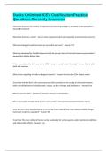 Ducks Unlimited ICEV Certification Practice Questions Correctly Answered 