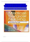 Medical-Surgical Nursing &ndash; Concepts for Interprofessional Collaborative Care&comma; 9th Edition &lpar;Ignatavicius&rpar; &ndash; Complete Test Bank with Approved Q&As