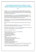 CRA INTERVIEW 2026 WITH ALL CORRECT & 100&percnt; VERIFIED ANSWERS&vert;LATEST UPDATE&vert;ALREADY GRADED A&plus;
