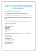 CRA SESSION 2&colon; UNIFORM GUIDANCE EXAM WITH ALL CORRECT & 100&percnt; VERIFIED ANSWERS&vert;LATEST UPDATE&vert; ALREADY GRADED A&plus;