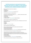 CERTIFIED RADIOLOGY ADMINISTRATOR EXAM PRACTICE TEST WITH ALL CORRECT & 100&percnt; VERIFIED ANSWERS&vert;LATEST VERSION&vert;ALREADY GRADED A&plus;