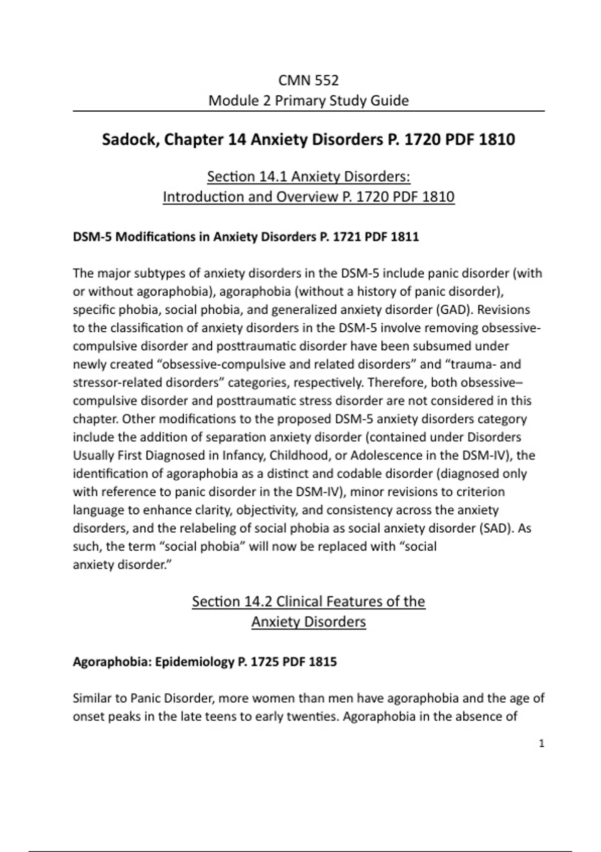 CMN 552 Module 2 Primary Study Guide | Update with complete solutions ...
