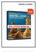 Fundamentals of Digital Logic with VHDL Design &lpar;3rd Edition&comma; 2008 &ndash; Brown&rpar; &vert; Solutions Manual with Step-by-Step Answers PDF