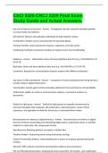 CSCI 3320-CRCJ 3320 Final Exam Study Guide and Actual Answers&period;