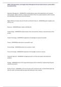 WGU C720 Operations and Supply Chain Management Exam Guide Answers &vert;Latest 2025 &vert; Guaranteed Pass&period;