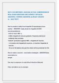NATS 1670 MIDTERM 3&comma; 2025&sol;2026 ACTUAL COMPREHENSIVE  REAL EXAM QUESTIONS AND CORRECT DETAILED  ANSWERS &lpar; VERIFIED ANSWERS&rpar; ALREADY GRADED                      A&plus; &sol; 2025 TEST&excl;&excl; 