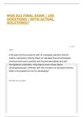 MSN 622 FINAL EXAM &vert; 100 QUESTIONS &vert; WITH ACTUAL SOLUTIONS&excl;&excl;