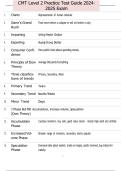 CMT Level 2 Practice Test Guide 2024- 2025 Exam