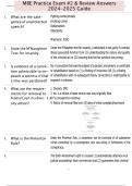 MBE Practice Exam &num;2 & Review Answers 2024-2025 Guide