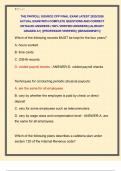 THE PAYROLL SOURCE CPP FINAL EXAM LATEST 2025&sol;2026  ACTUAL EXAM WITH COMPLETE QUESTIONS AND CORRECT  DETAILED ANSWERS &lpar;100&percnt; VERIFIED ANSWERS&rpar; &vert;ALREADY  GRADED A&plus;&vert; &vert;&vert;PROFESSOR VERIFIED&vert;&vert; &vert;&vert;BRANDNEW&excl;&excl;&excl;&vert;&vert; 