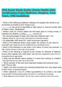 HHA Exam Study Guide &lpar;Home Health Aide Certification Prep&rpar; Medicare&comma; Hospice&comma; Care Team&comma; CMS Guidelines&period;pdf