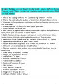 Oregon Tattoo License Exam Study Guide- Laws&comma; Safety&comma; Color Theory&comma; and Client Care exam questions and answers verified A&plus; tips NEW&excl;&excl;&excl;&period;pdf