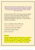 HESI PN PEDIATRICS EXAM &sol; PN HESI PEDIATRICS ACTUAL EXAM 2025&sol;2026 ACCURATE EXAM COMPLETE QUESTIONS AND CORRECT DETAILED ANSWERS WITH RATIONALES &lpar;VERIFIED ANSWERS&rpar; A NEW UPDATED VERSION &vert;GUARANTEED SUCCESS A&plus; &lpar;BRAND NEW&excl;&rpar; HESI PN PEDS