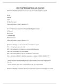 CBN PRACTICE QUESTIONS AND ANSWERS