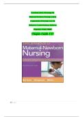 Test Bank Davis Advantage for Maternal-Newborn Nursing Critical Components of Nursing Care 4th Edition by Connie Durham&comma; Roberta&semi; Chapman&comma; Linda&semi; Miller