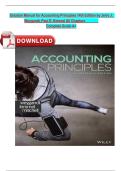 Solution Manual for Accounting Principles 14th Edition by Jerry J&period; Weygandt&comma; Paul D&period; Kimmel&comma; Jill E&period; Mitchell &vert; Latest Update 2025&sol;2026