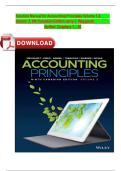 Solution Manual for Accounting Principles Volume 2&comma; 9th Canadian Edition by Jerry J&period; Weygandt &vert; Verified Chapters 1&ndash;20 &vert; Latest Update 2025&sol;2026