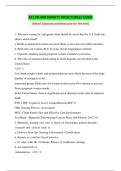 ATI PN Maternity Proctored Exam &lpar;Latest 2024&sol;2025 Questions & Answers&rpar; &vert; Graded A&plus;