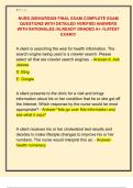 NURS 208&sol;NURS208 FINAL EXAM COMPLETE EXAM  QUESTIONS WITH DETAILED VERIFIED ANSWERS  WITH RATIONALES &sol;ALREADY GRADED A&plus; &sol;&sol;LATEST  EXAM&excl;&excl;&excl;