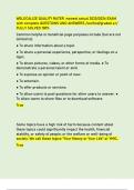 WELOCALIZE QUALITY RATER newest actual 2025&sol;2026 EXAM  with complete QUESTIONS AND ANSWERS &sol;verified&sol;graded a&plus;&sol; FULLY SOLVED 100&percnt;
