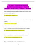 Pharmacy Laws&sol;Amendments Questions and Answers &vert; Latest Version &vert; 2025&sol;2026 &vert; Correct & Verified