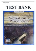 Test Bank For Sensation and Perception  11th Edition by E&period; Goldstein&vert;&vert;ISBN&colon;9780357446478