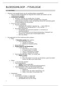 Samenvatting MFP Bloedsomloop fysiologie