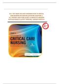 Test Bank For Sole&rsquo;s Introduction to Critical Care Nursing 9th Edition &lpar; Mary Beth Flynn Makic &comma; 2024&rpar; All Chapters 1-21&vert; Newest Edition