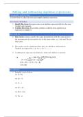 Algebraic equations