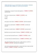 CHEM 1030 REAL Exam 2 &vert; QUESTIONS AND ANSWERS &vert; VERIFIED  ANSWERS &lpar;100&percnt; CORRECT&rpar; &vert; LATEST EXAM UPDATE 