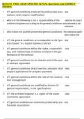 BCN3761 FINAL EXAM UPDATED ACTUAL Questions and CORRECT  Answers