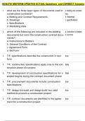 BCN3761   Bundled Exam Questions WITH  CORRECT Answers