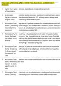 Neuroglia of the CNS UPDATED ACTUAL Questions and CORRECT  Answers 