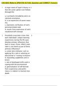 CNS 6602 Midterm UPDATED ACTUAL Question and CORRECT Answers 