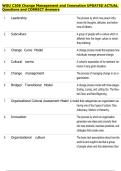 C208  Bundled Exam Questions WITH  CORRECT Answers