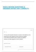 NU621 REVIEW QUESTIONS & ANSWERS RATED 100&percnt; CORRECT&excl;&excl;