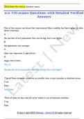 eco 336 exams Questions with Detailed Verified  Answers 