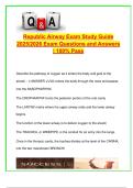 Republic Airways Exam Study Guide 2025&sol;2026 &vert; 100&plus; Verified Questions & Answers &vert; Airway Management&comma; Respiratory Emergencies&comma; Oxygenation&comma; Patient Assessment&comma; START Triage