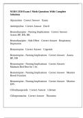NURS 2350 Exam 1 Meds Questions With Complete Solutions