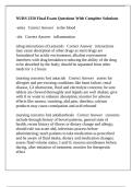 NURS 2350 Final Exam Questions With Complete Solutions
